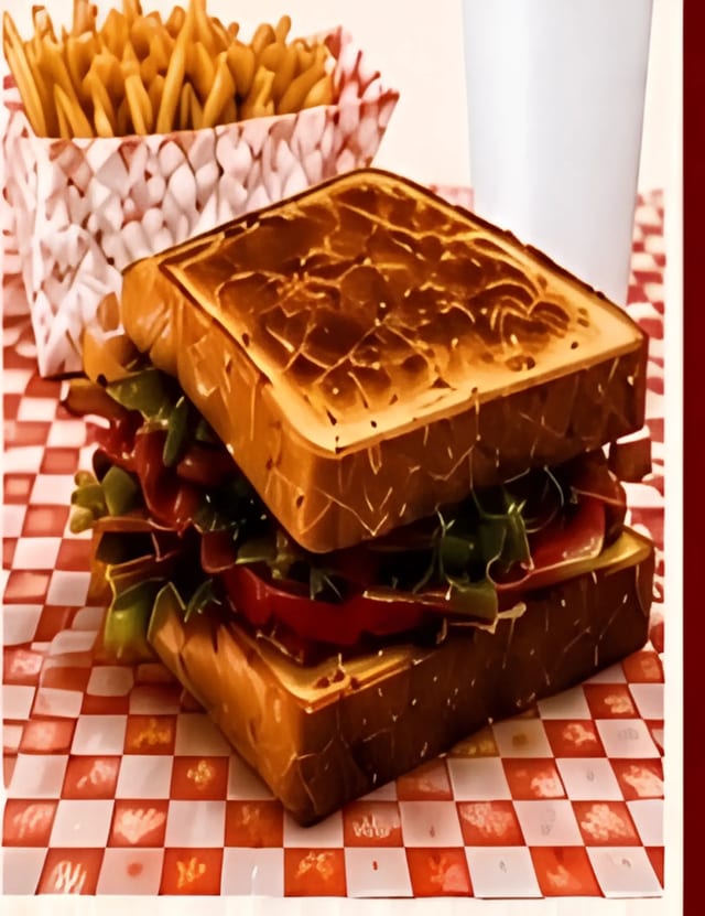 #8 BLT Sandwich.