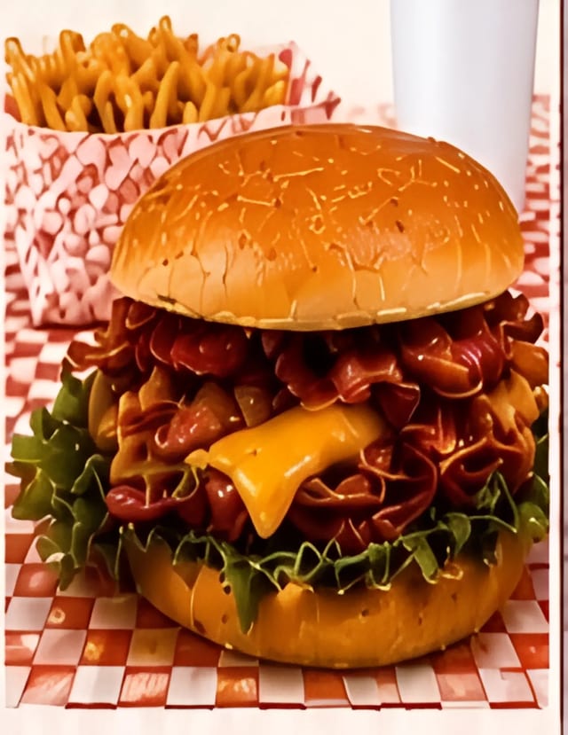 #3 Bacon Cheese.