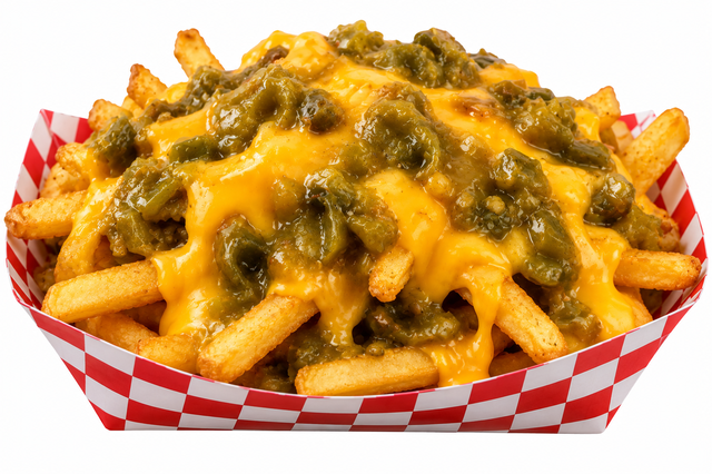 Green Chile Cheese Fries.