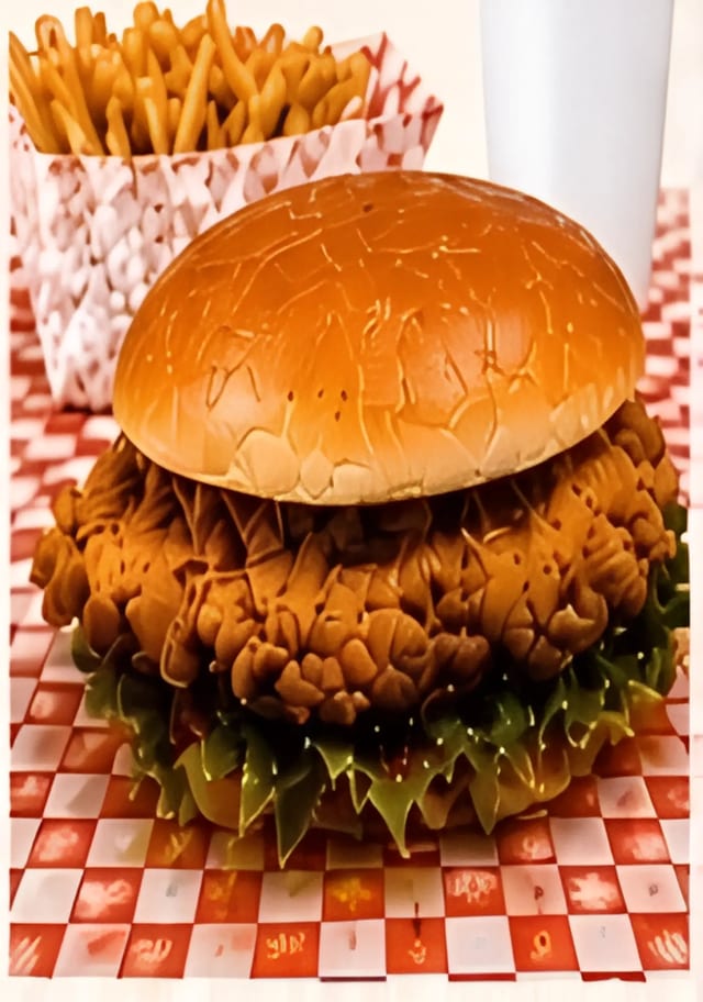 #5 Fried Chicken Sandwich.