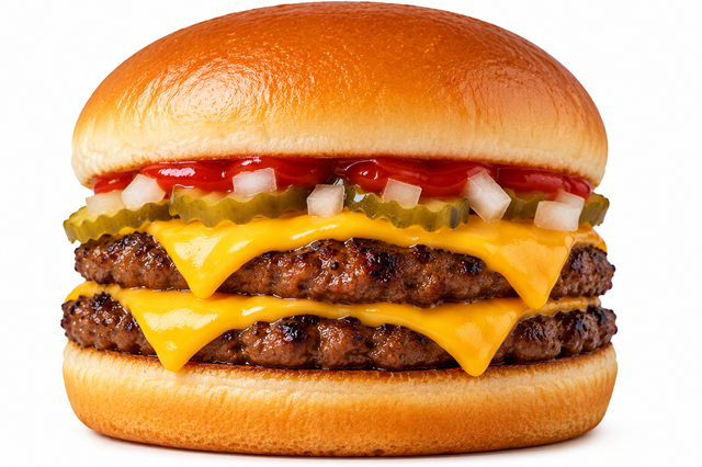 JR Double Cheeseburger.