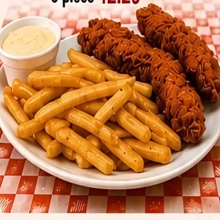 #13 Steak Fingers — 6 Piece