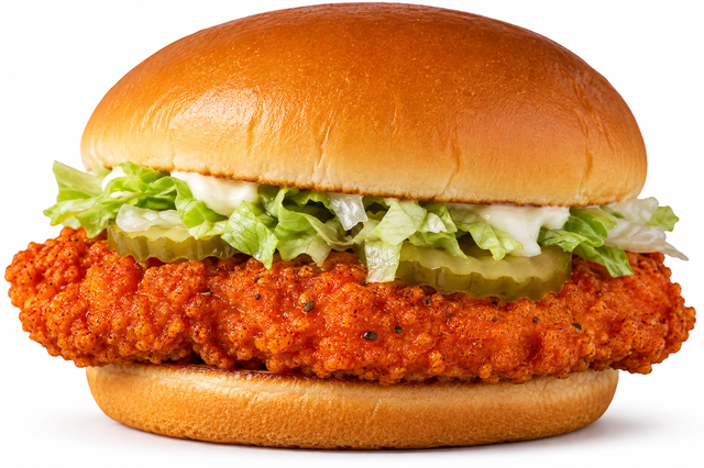 Spicy Chicken Sandwich.
