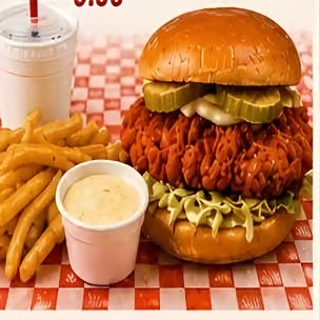 #15 Spicy Chicken Sandwich Meal
